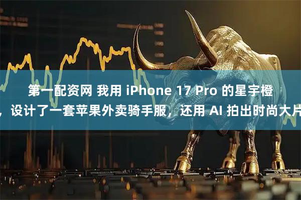 第一配资网 我用 iPhone 17 Pro 的星宇橙，设计了一套苹果外卖骑手服，还用 AI 拍出时尚大片